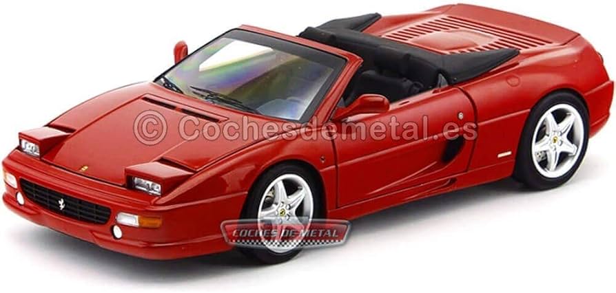 Amazon.co.jp: MATTEL 1/18 フェラーリ F355 スパイダー レッド 完成品