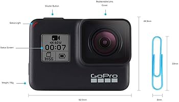 Amazon.com : GoPro HERO7 Black Bundle Waterproof Digital Action