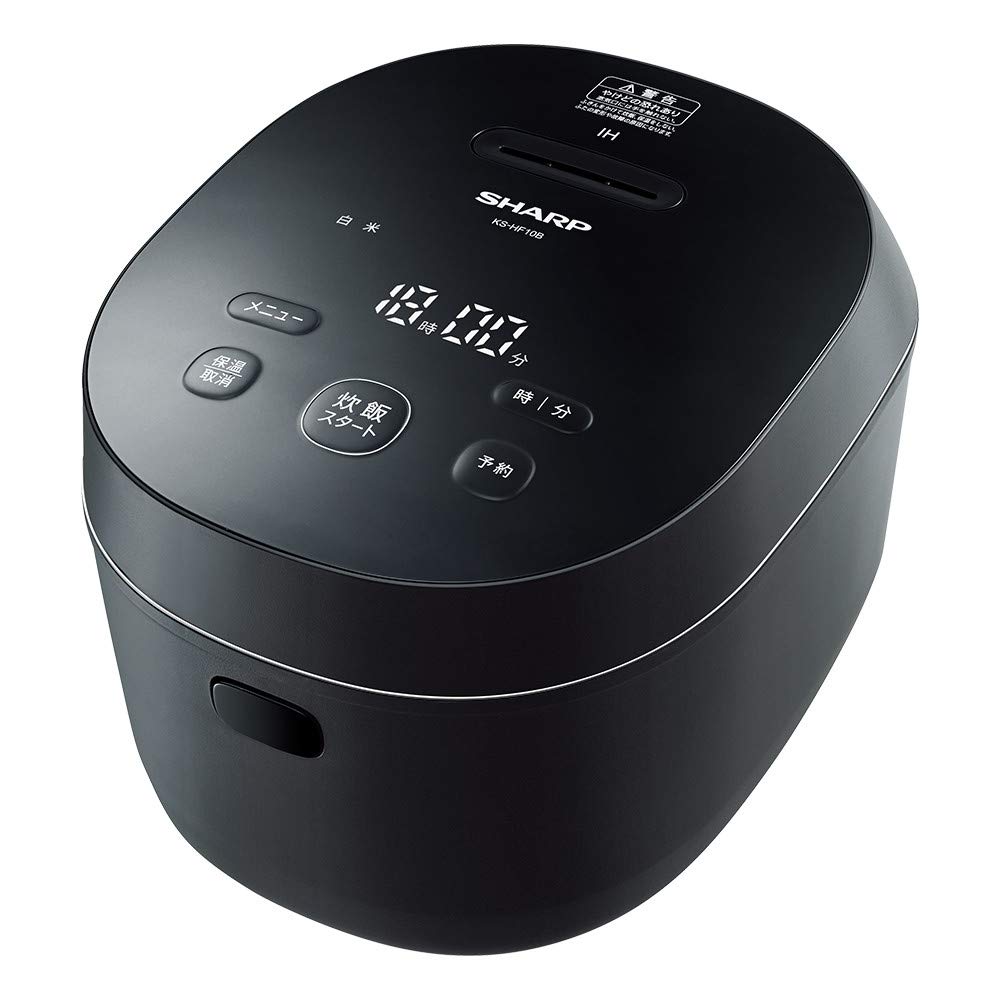 Amazon | シャープ 炊飯器 5.5合 IH式 PLAINLY 匠の火加減 ブラック KS
