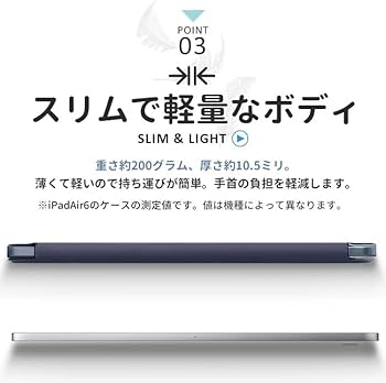 Amazon.co.jp: ZENIX DESIGN TECH ガラスフィルム付 iPad Air M2 用