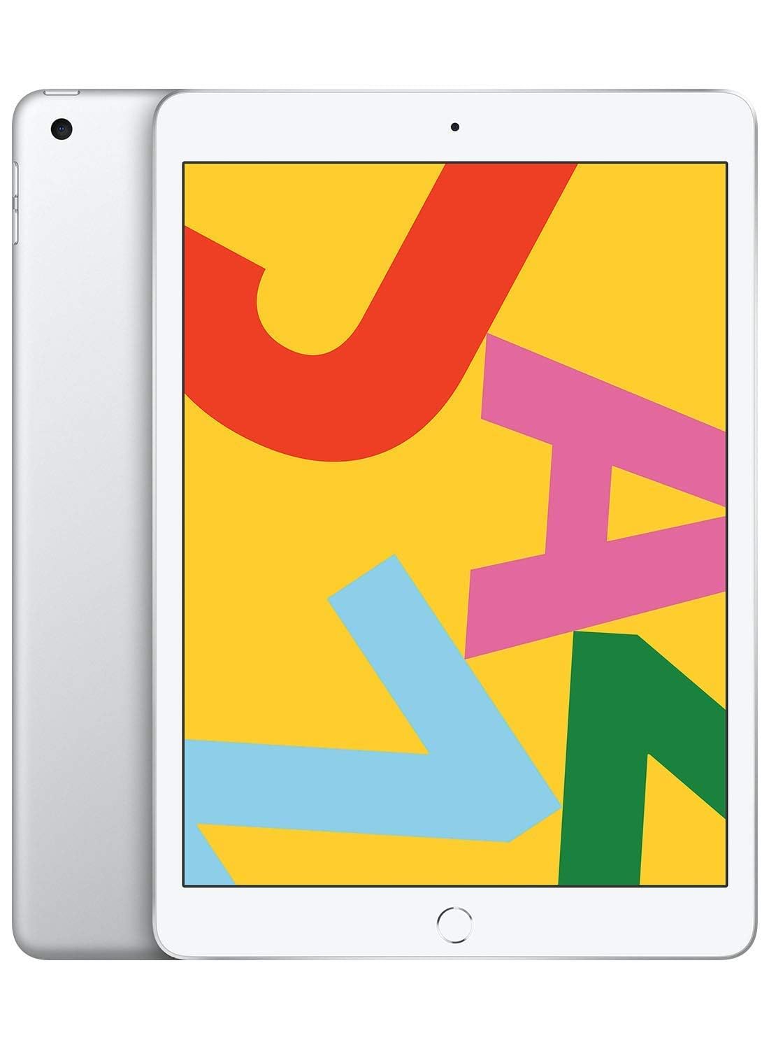 2019 Apple iPad 7th Gen (10.2 inch, Wi-Fi, 32GB) Silver (Renewed