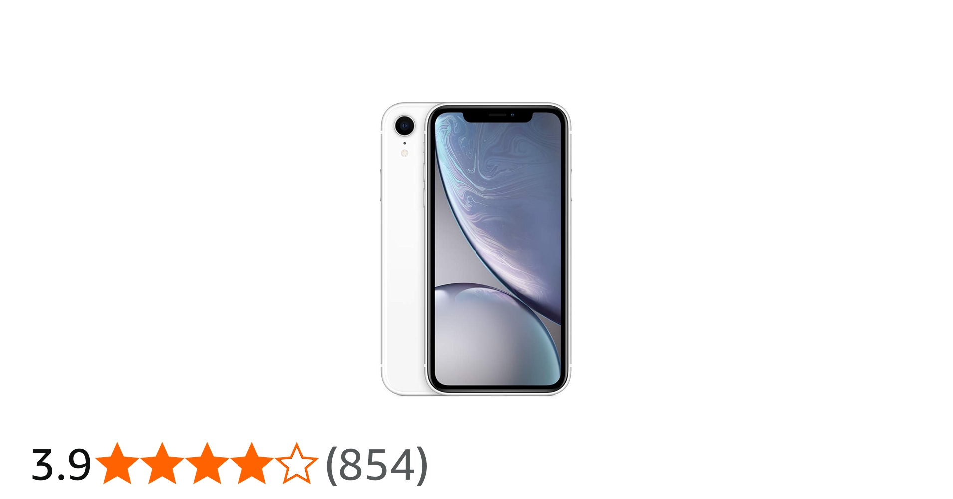 Amazon | 【整備済み品】 Apple iPhone XR 256GB ホワイト SIMフリー