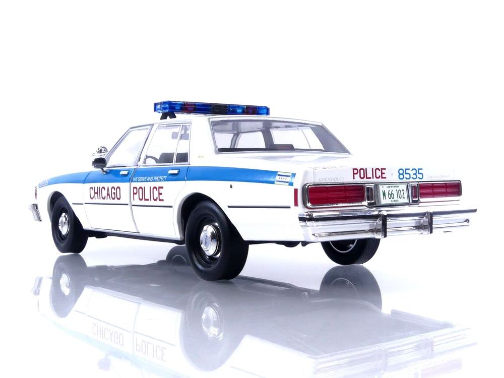 Amazon.co.jp: 1989 シボレー カプリス ホワイト ブルーストライプ