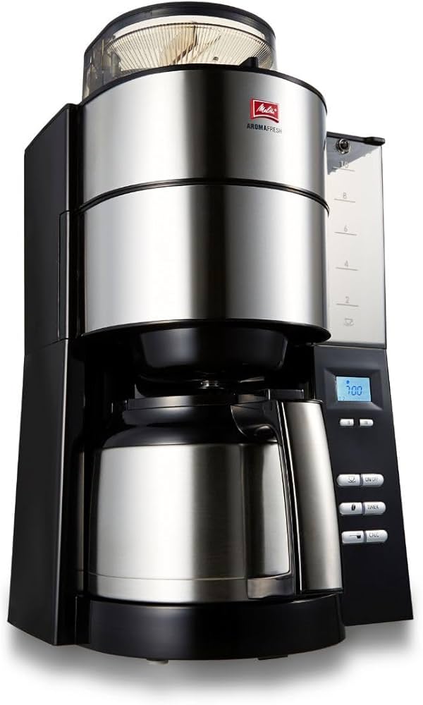 Amazon | メリタ(Melitta) 全自動 コニカル式 コーヒーメーカー ミル