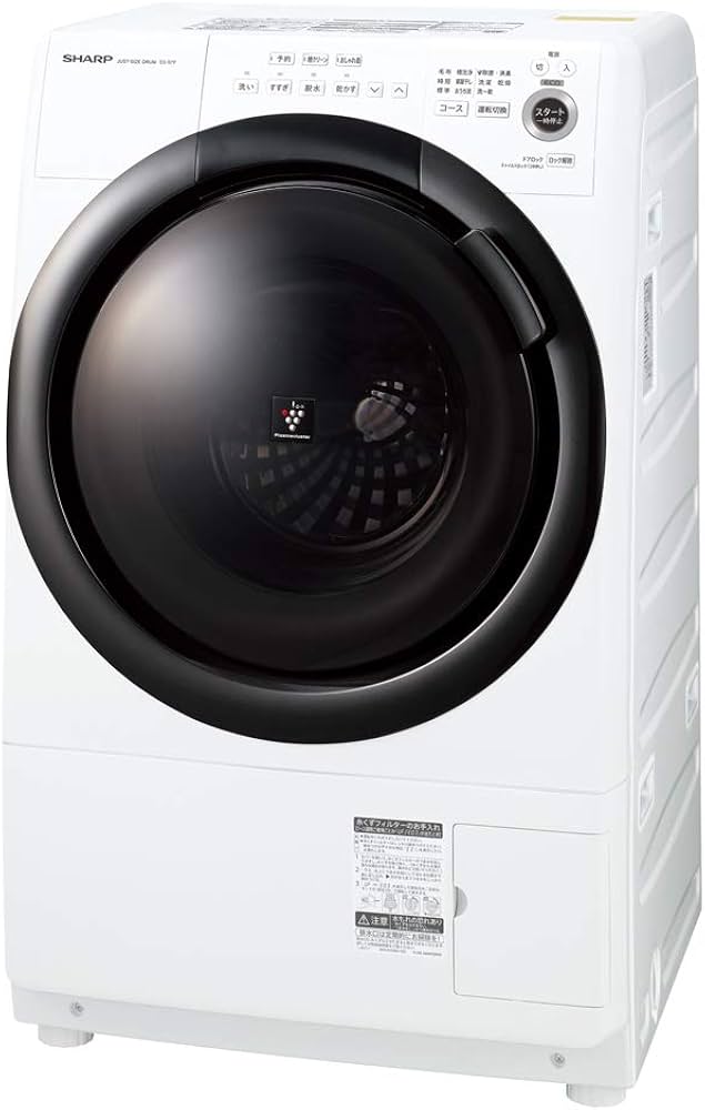 Amazon | シャープ ドラム式 洗濯乾燥機 ES-S7F-WL ヒーターセンサー