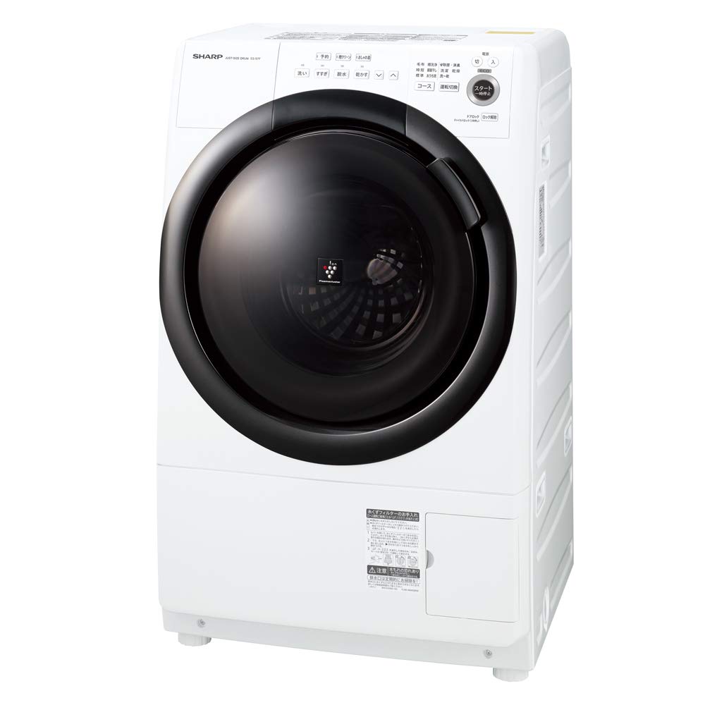 Amazon | シャープ ドラム式 洗濯乾燥機 ES-S7F-WL ヒーターセンサー