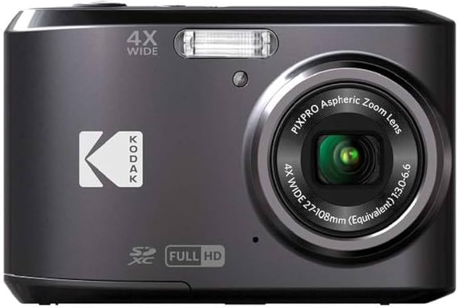 Amazon.com : Kodak PIXPRO Friendly Zoom FZ43-BK 16MP Digital