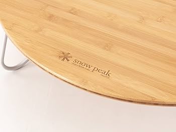 Amazon | スノーピーク(snow peak) ワンアクションちゃぶ台竹 M LV