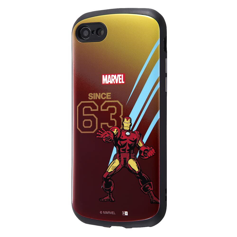 Amazon.co.jp: iPhone SE(第2世代)/8/7 『マーベル』/耐衝撃ケース MiA