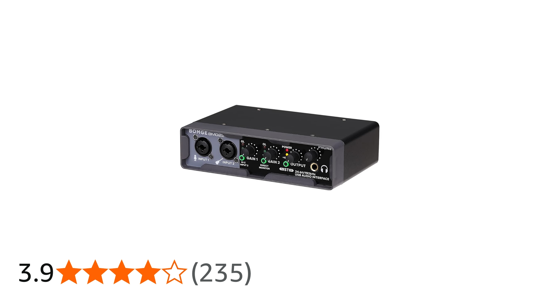 Amazon.co.jp: BOMGE USB オーディオ インターフェイス (24 ビット/192