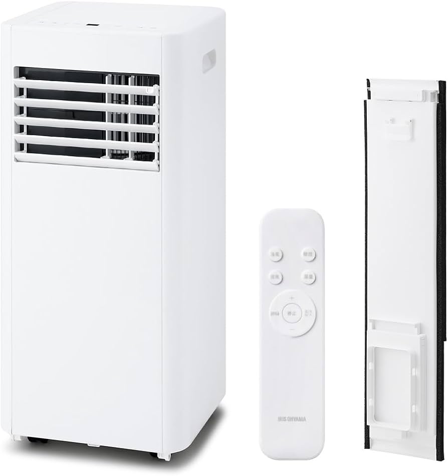 Amazon | 【設置工事不要】 アイリスオーヤマ エアコン スポット