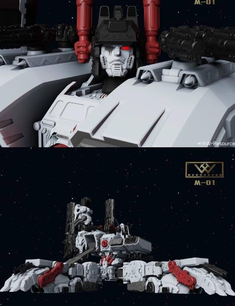 Amazon.co.jp: 剛の戦士シリーズ 超大ロボットM-01 120cm！変形