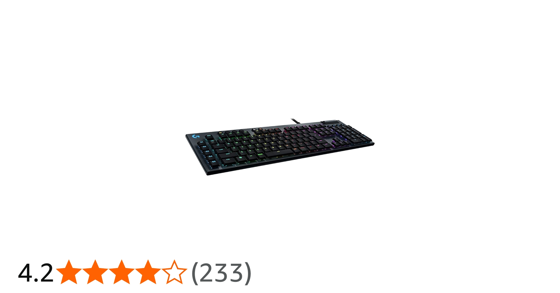 Amazon.co.jp: Logicool G ゲーミングキーボード G813-CK 有線