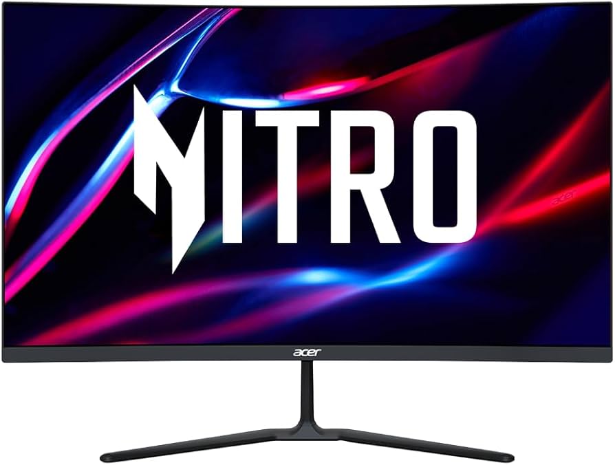 Acer Nitro Curved 27” Gaming Monitor ED270R S3 | Full HD | 180Hz