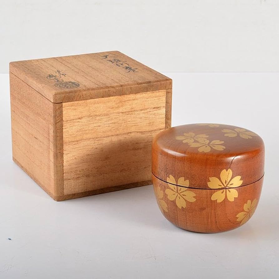 茶道具 輪島塗 目代宗芳作 貴人高杯 渦蒔絵 淡々斎好写 共箱 茶道具