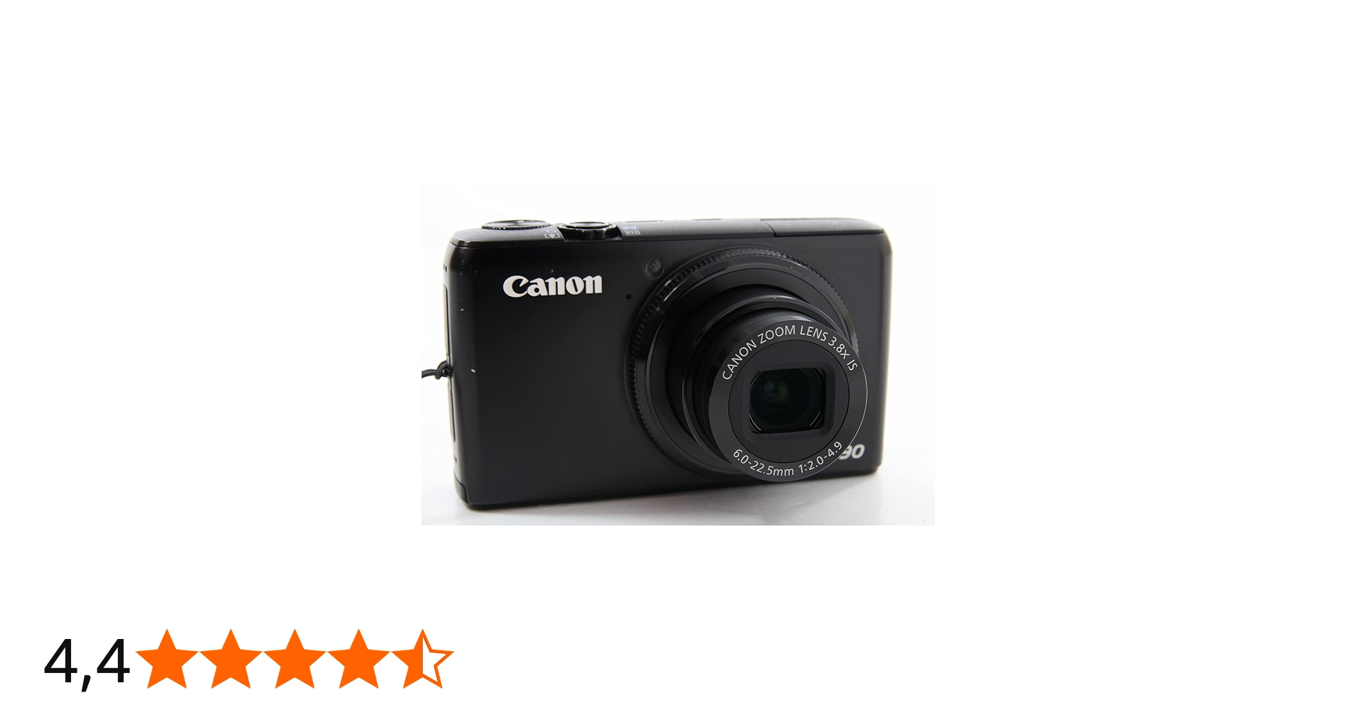 Canon PowerShot S90 dijital kamera (10 Megapiksel, 3,8 kat opt