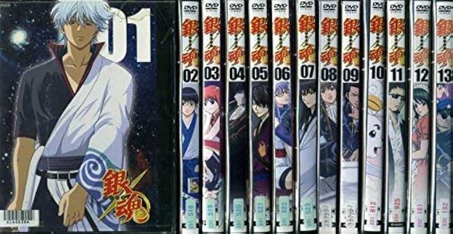 Amazon.co.jp: 銀魂 シーズン其ノ壱 [レンタル落ち] 全13巻セット