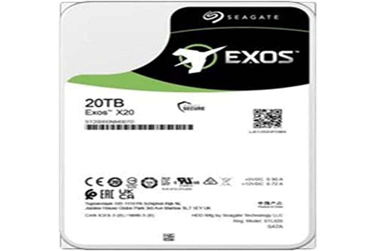Amazon.com: Seagate Exos X20 ST20000NM000D 20 TB Hard Drive
