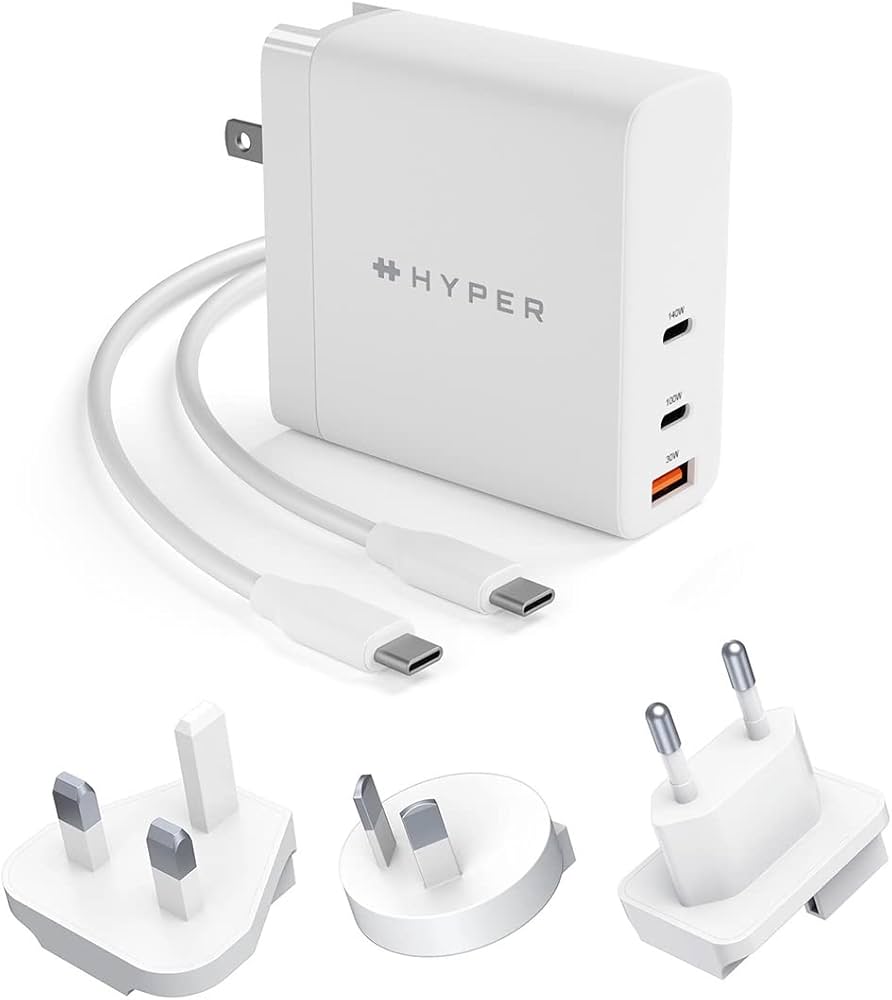 Amazon.co.jp: HyperJuice 140W USB PD 3.1 GaN 電源アダプタ AC