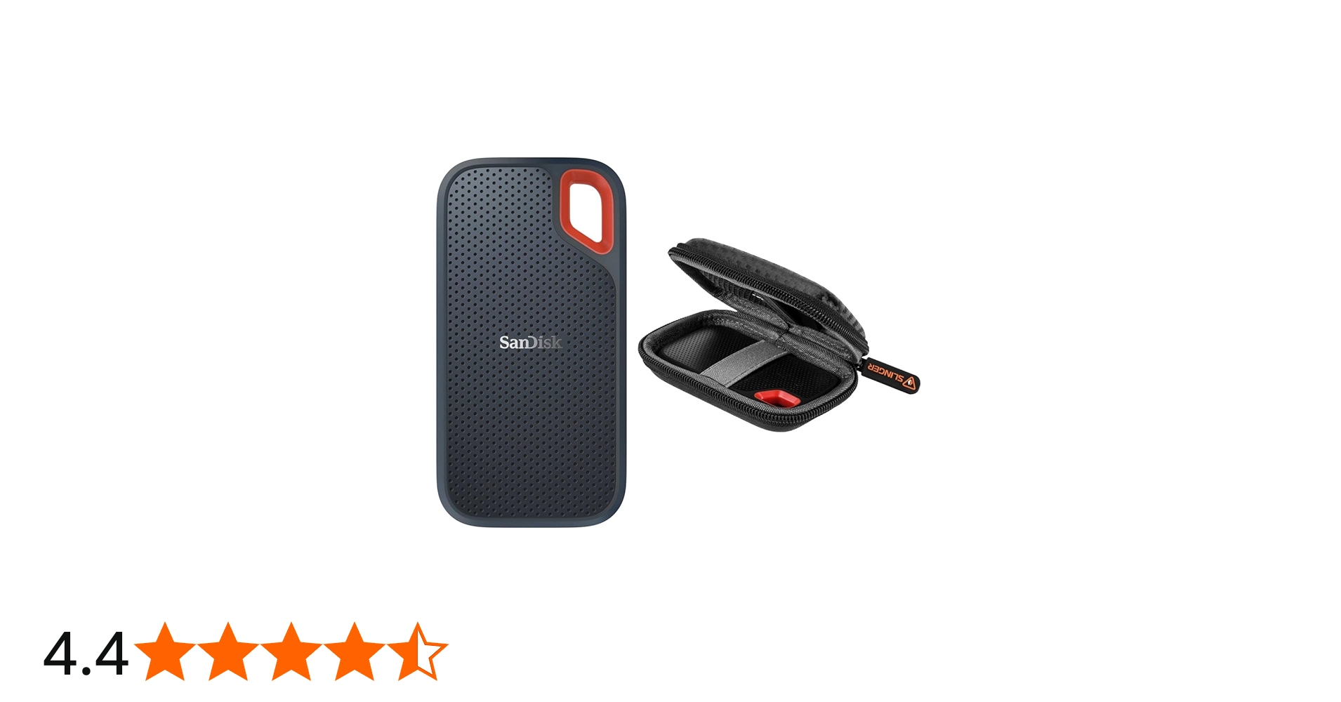 SanDisk Extreme Portable 2TB USB 3.2 Gen 2 Type-C External SSD V2