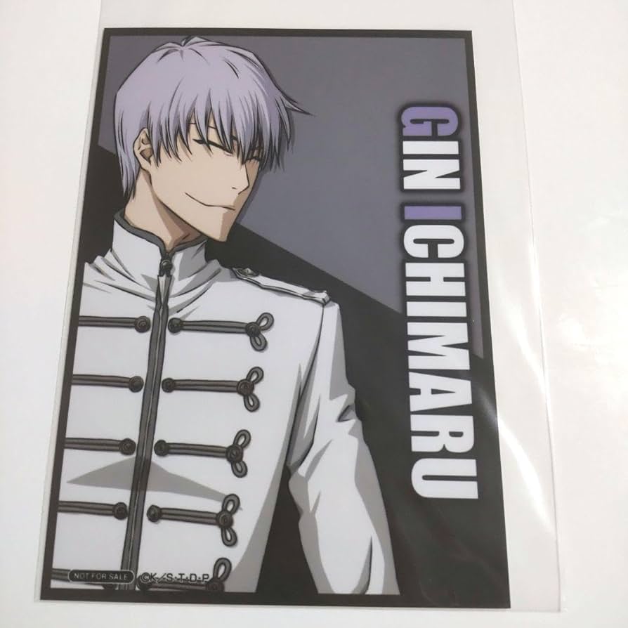 Amazon.co.jp: BLEACH 市丸ギン コラボカフェ本舗 特典 ブロマイド