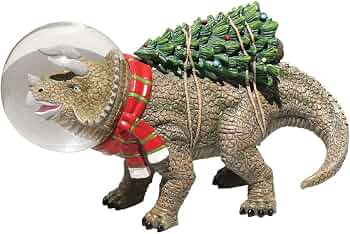Amazon.co.jp: ダルトン(Dulton) スノードーム クリスマス 恐竜 ダイナ