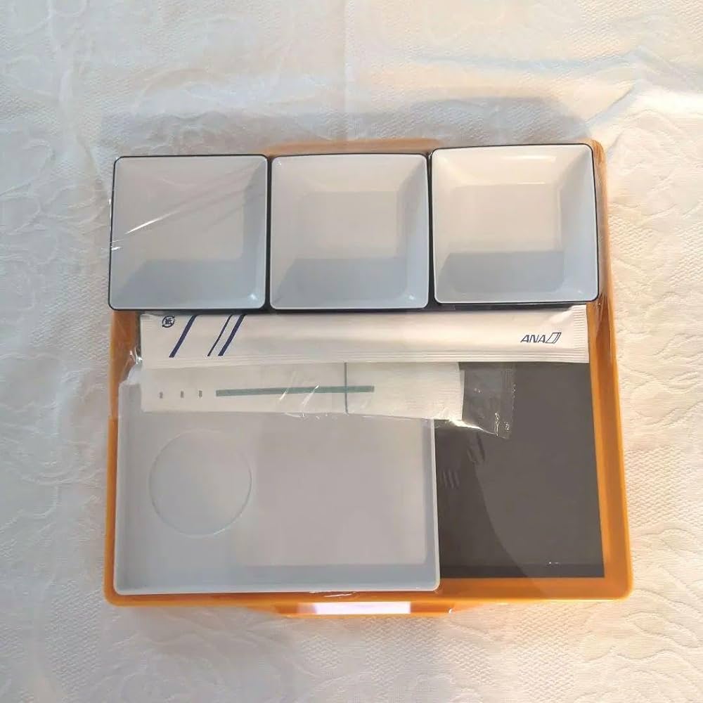 Amazon.co.jp: ANA 機内食ごっこセット 1セット イエロー : 文房具