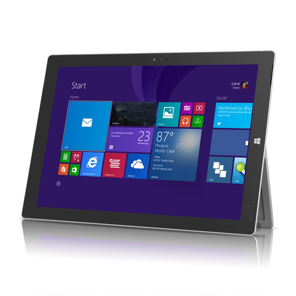 Amazon.com : Microsoft Surface Pro 3 Tablet (1631) Silver - 256GB