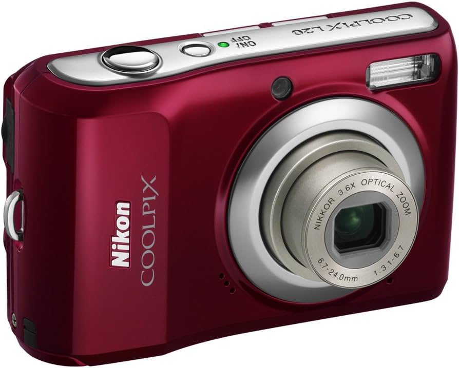 Amazon.com : Nikon Coolpix L20 10MP Digital Camera with 3.6