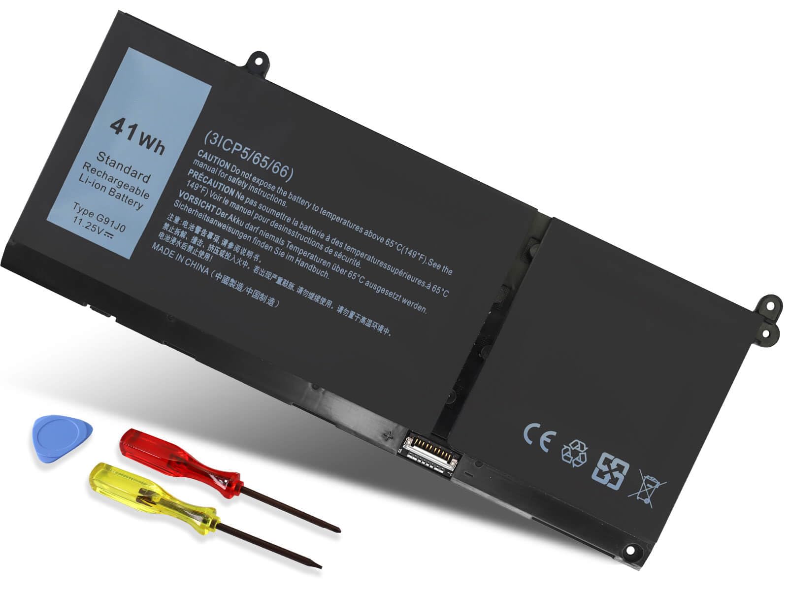 Amazon.com: 41Wh G91J0 Battery for Dell Latitude 3520 3320 3330