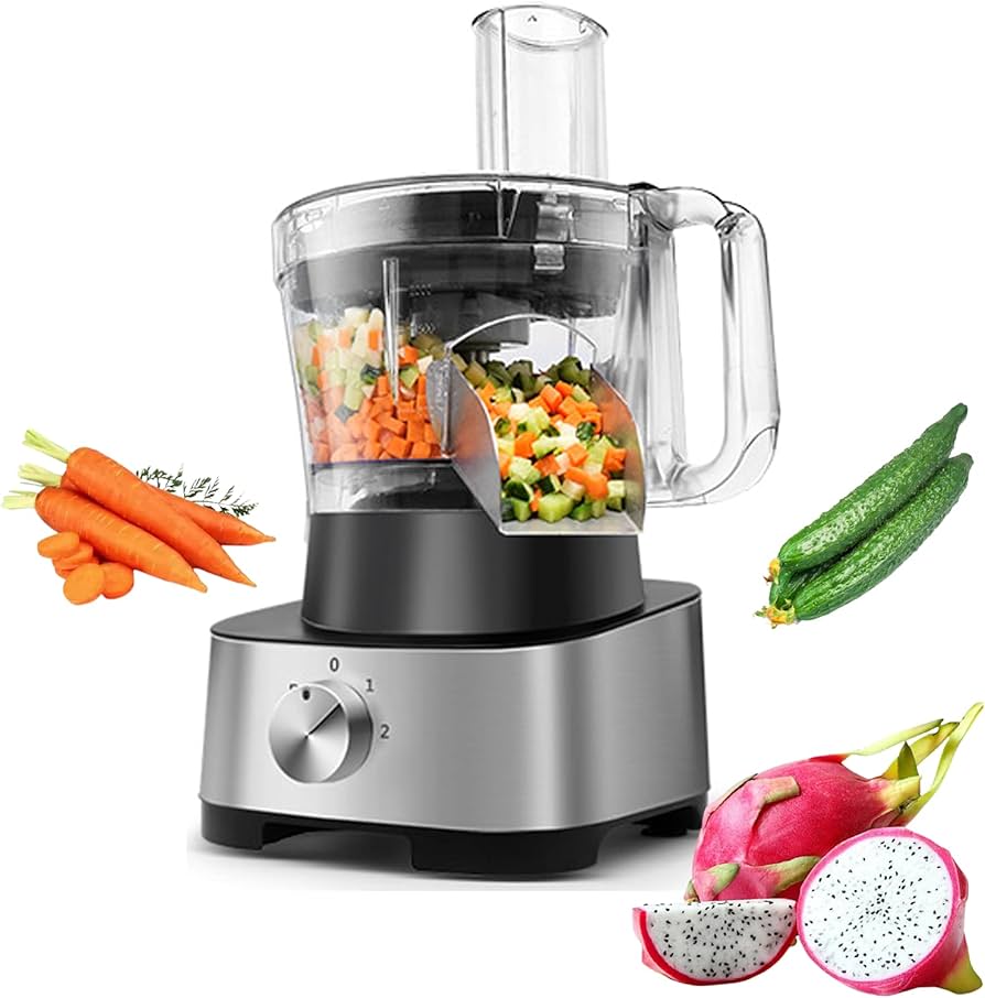 Amazon | 電動野菜カッター 電気野菜チョッパー ダイスカッター 果物