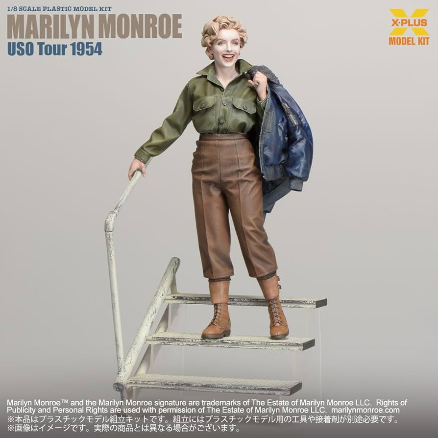 マリリンモンロー フィギュア XPULUSMODELS 塗装完成品 1/8マリリン