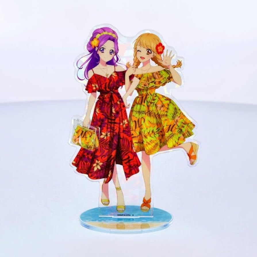 新品 アイカツ 台湾限定 ダブルエム 神崎美月 夏樹みくる アクリル
