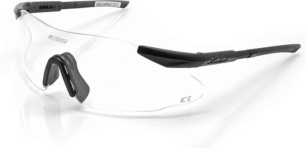 Amazon.co.jp: ESS アイシールド ICE ONE クリアレンズ 防弾 : 産業