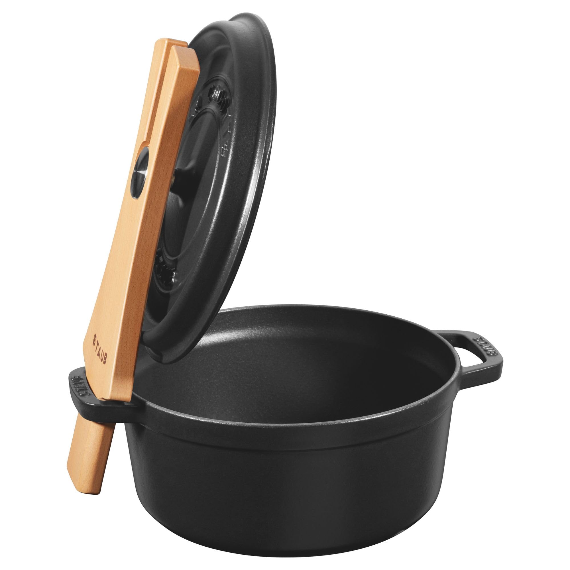Amazon.co.jp: staub ストウブ 「 ウッド リッド ホルダー 」 フタ