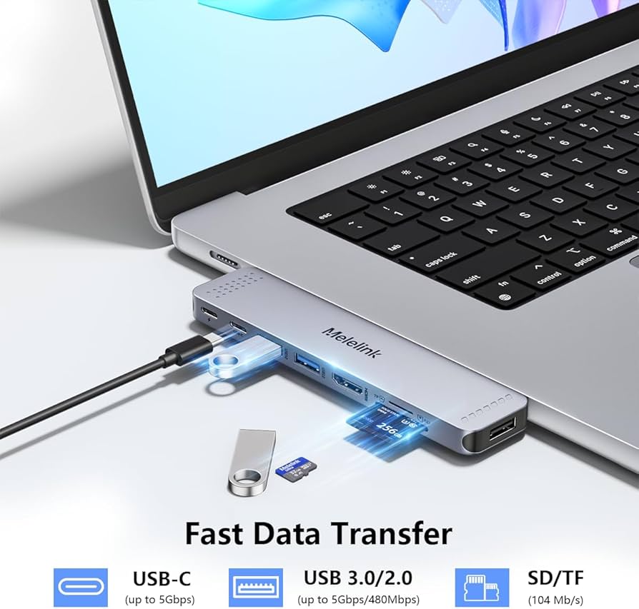 Amazon | USB Cハブアダプター MacBook Pro/Air M5 M4 M3 M2 M1 2025