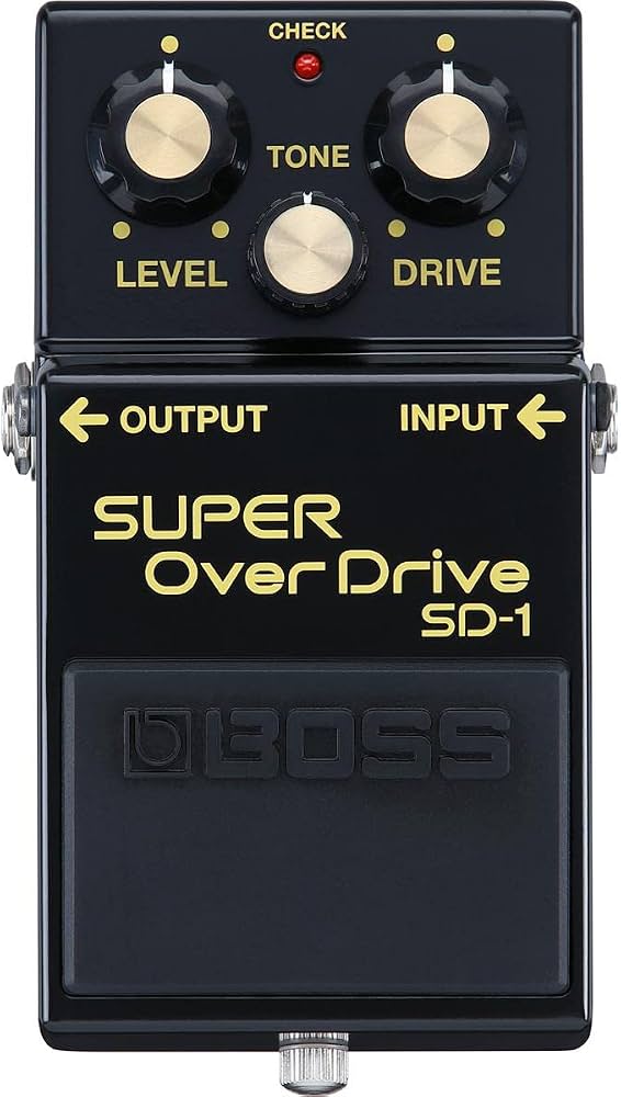 Amazon.com: Boss 40th Anniversary Super Overdrive Pedal (SD-1-4A