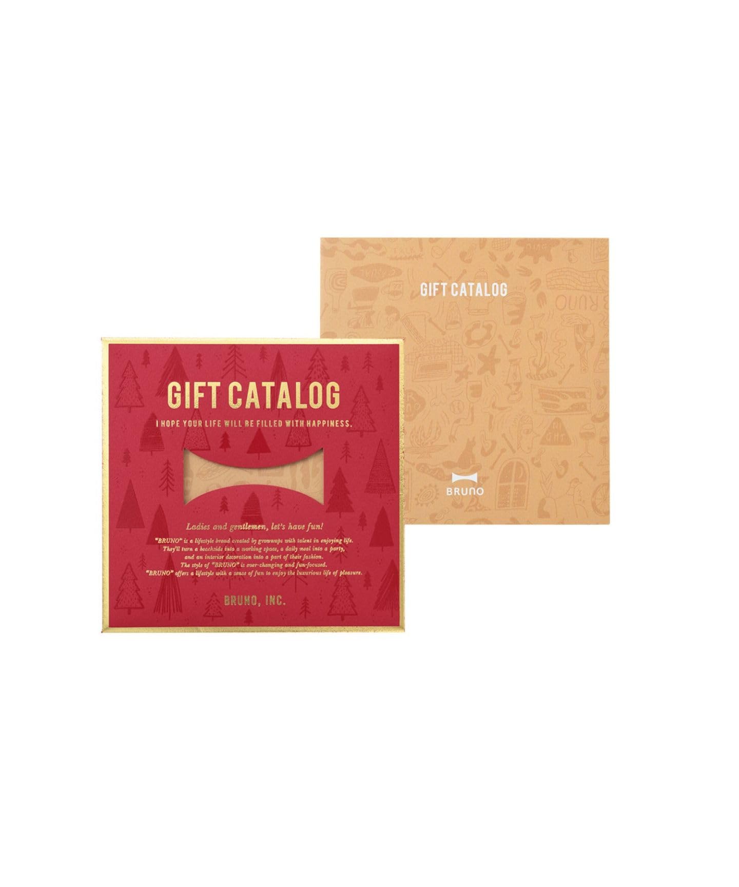 Amazon｜BRUNO ブルーノ カタログギフト 冬限定 結婚祝い カードタイプ
