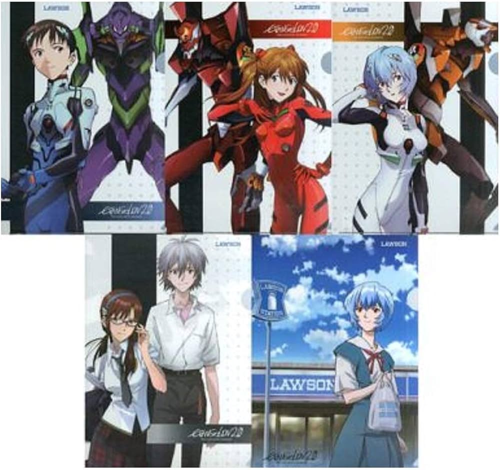 Amazon.co.jp: エヴァンゲリオン 新劇場版 破 ローソン 限定 クリア