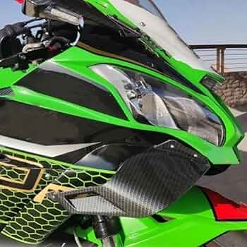 Amazon.co.jp: スポイラー ために 忍者 ZX10R ウイングレット空力翼