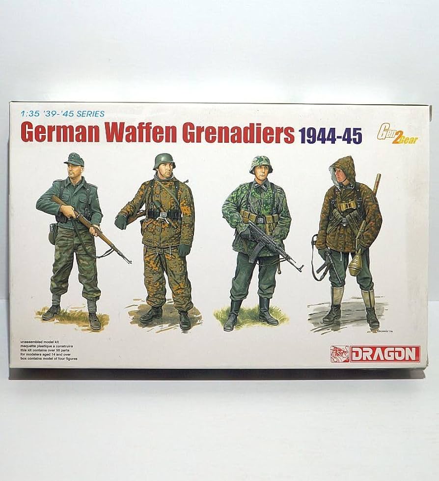 Amazon | ドラゴン 1/35 ドイツ軍 武装親衛隊 擲弾兵 冬季装備 1944-45