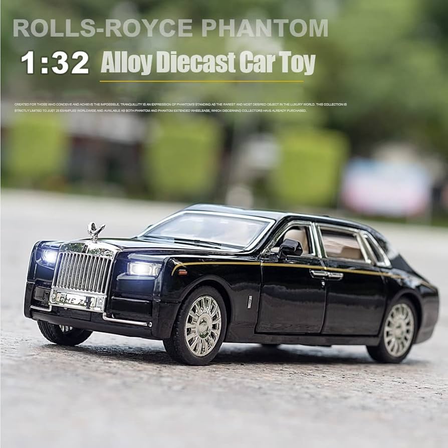 Amazon.com: Metal Toy Cars of Phantom, 1:32 Scale Rolls-Royce
