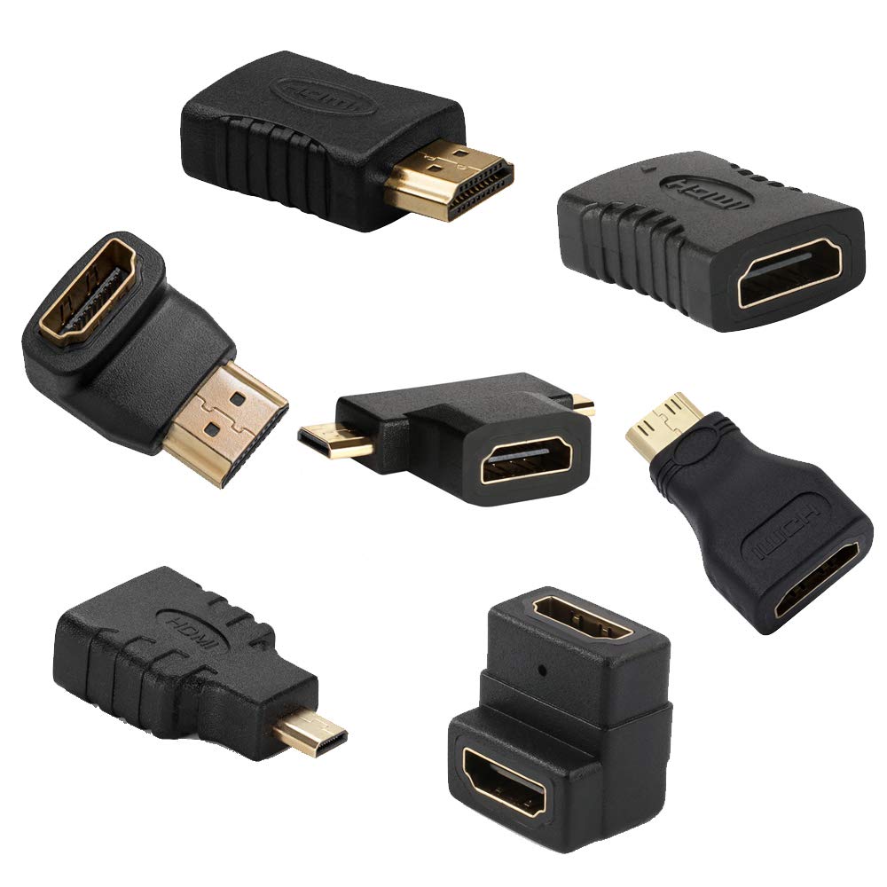 Amazon.com: AONTOKY Hdmi Adapters Kit (7 Adapters) Mini Hdmi to