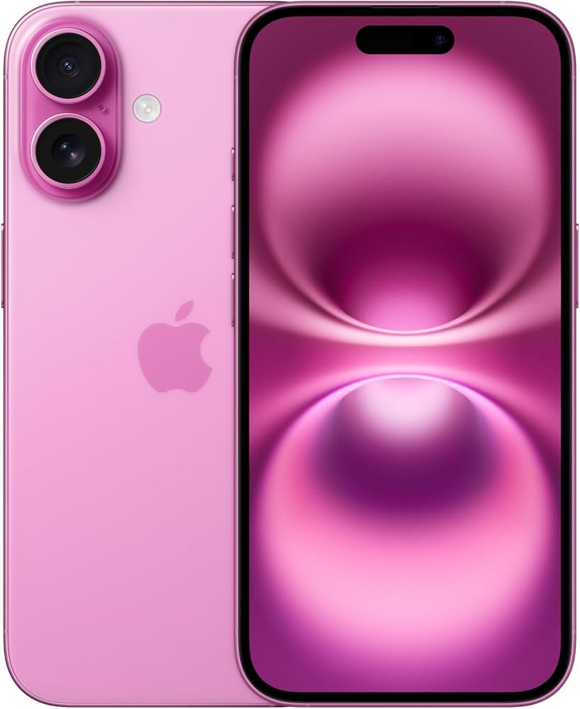 Amazon.co.jp: Apple iPhone 16, 128 GB, Pink, SIM Free, 5G