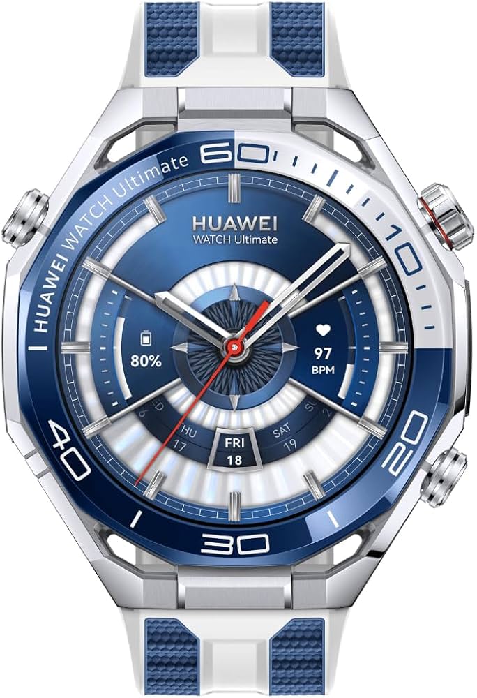 HUAWEI WATCH Ultimate 2 Smart Watch, GPS, Zirconium-Based Liquid
