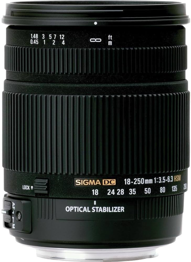 Amazon.com : Sigma 18-250mm f/3.5-6.3 DC OS HSM IF Lens for Sony