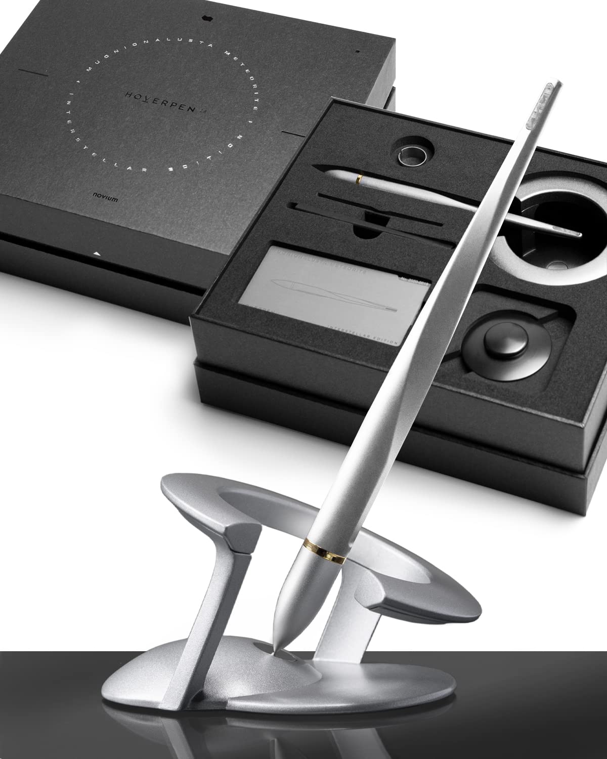 Amazon | Novium Hoverpen 2.0 - 未来的な高級ペン プロフェッショナル