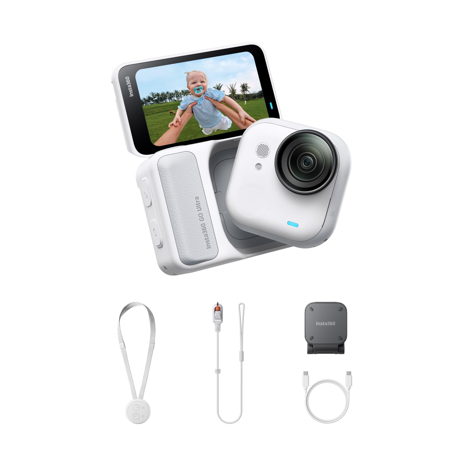 Amazon.com : Insta360 GO Ultra - Small 4K Vlogging Camera, Hands