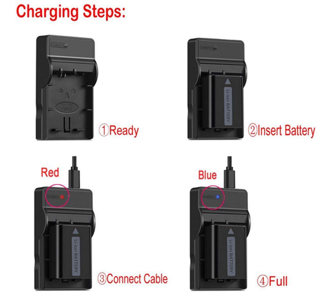 Amazon.com : Battery Charger for Panasonic HDC-TM60, HDC-TM80, HDC