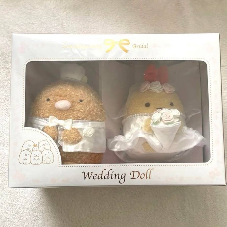 すみっコぐらし ウェルカムドール（ねこ新郎＆とかげ新婦ver.）未開封